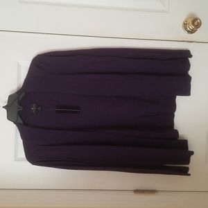 Worthington Petite Purple Ladies Sweater